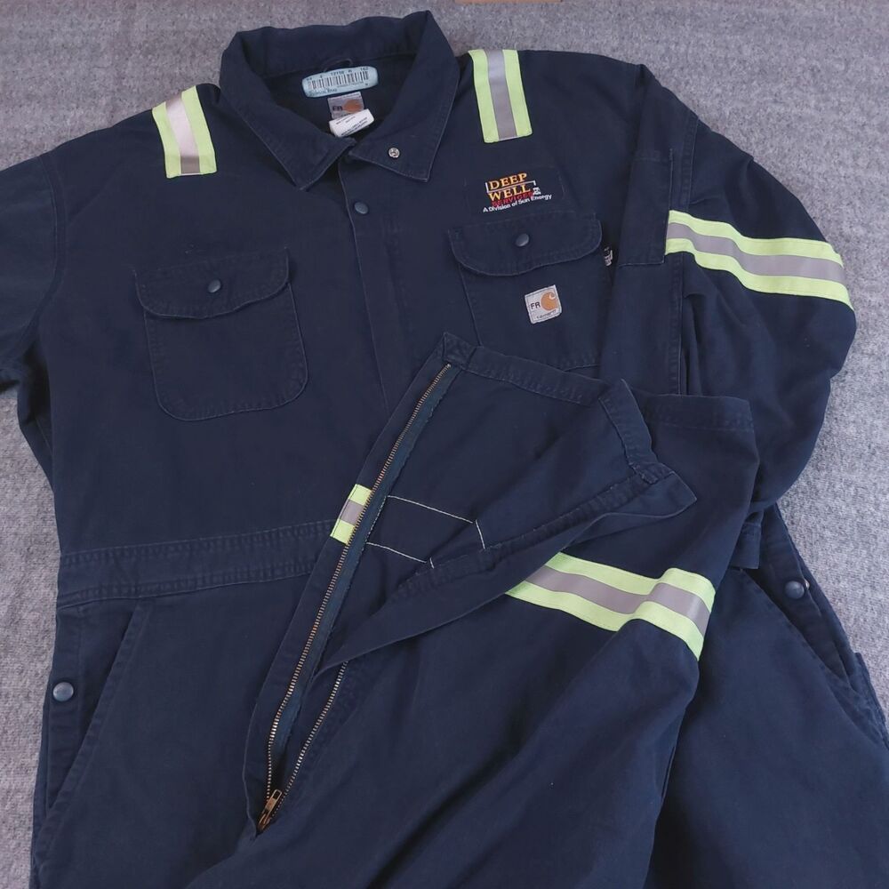 Carhartt FR Hi-Vis Reflective Coveralls Men's 2XL SH Workwear